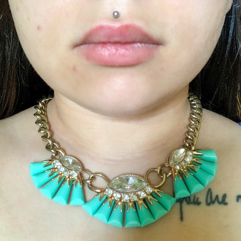 Faux Turquoise necklace